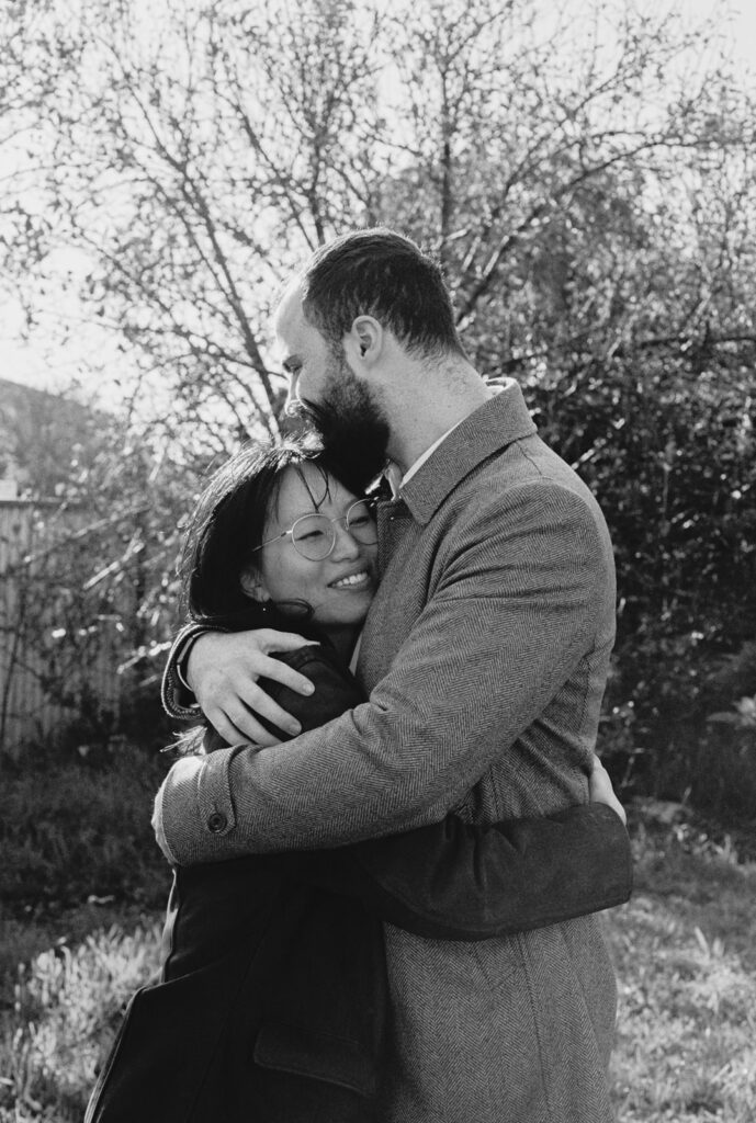 Bookstore engagement session melbourne 6 - 35mm film