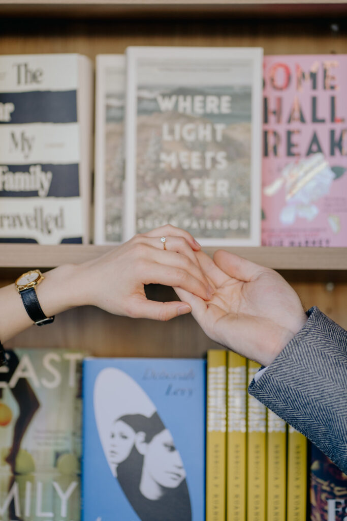 Bookstore engagement session melbourne 5