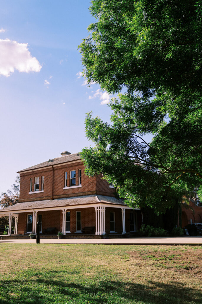 the main house at Ravenswood homestead